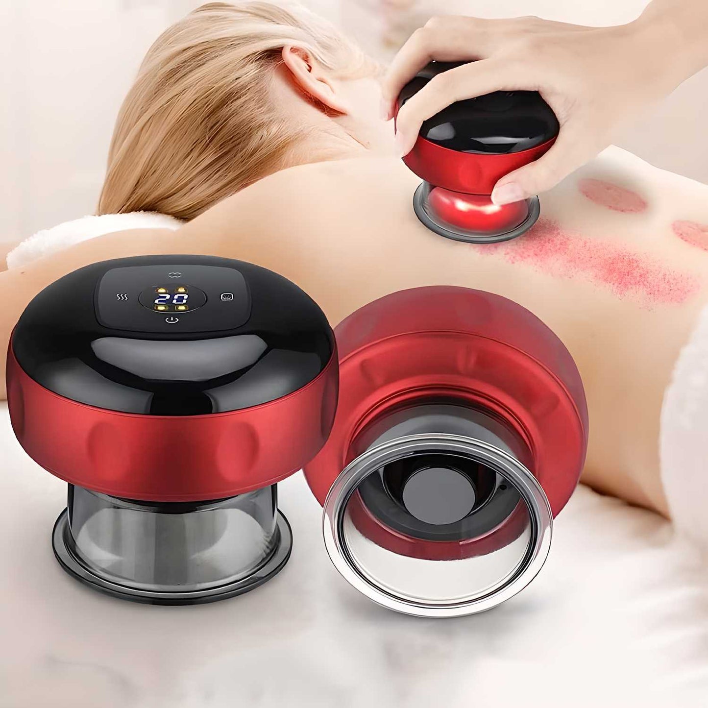3-in-1 Smart Electric Vacuum Cupping & Massage Therapy Machine