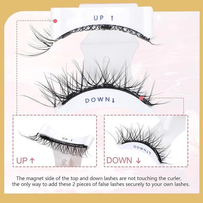 👁️🗨️ Magnetic Eyelashes – Pair of 1