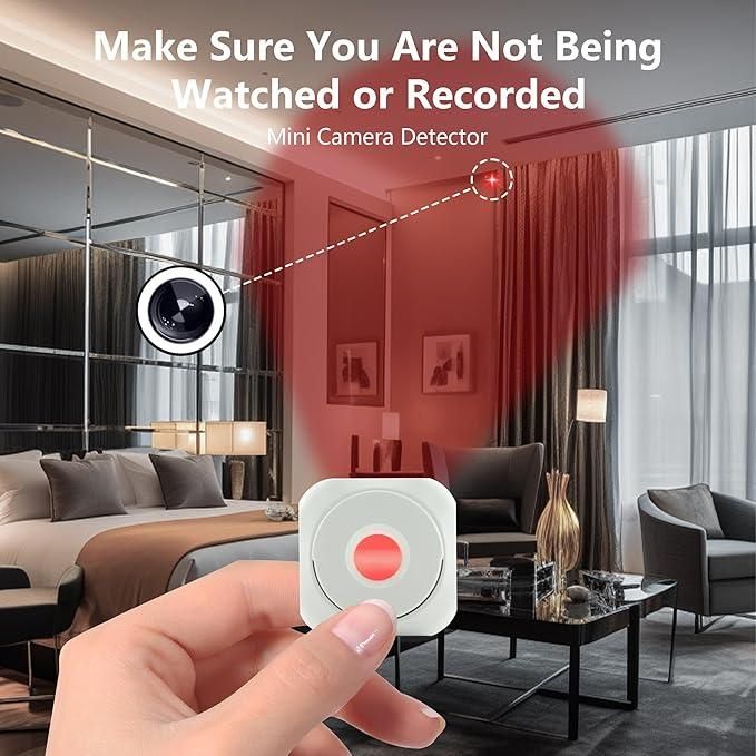 Mini Camera Detector – Discreet Security for Women & Couples on the Go