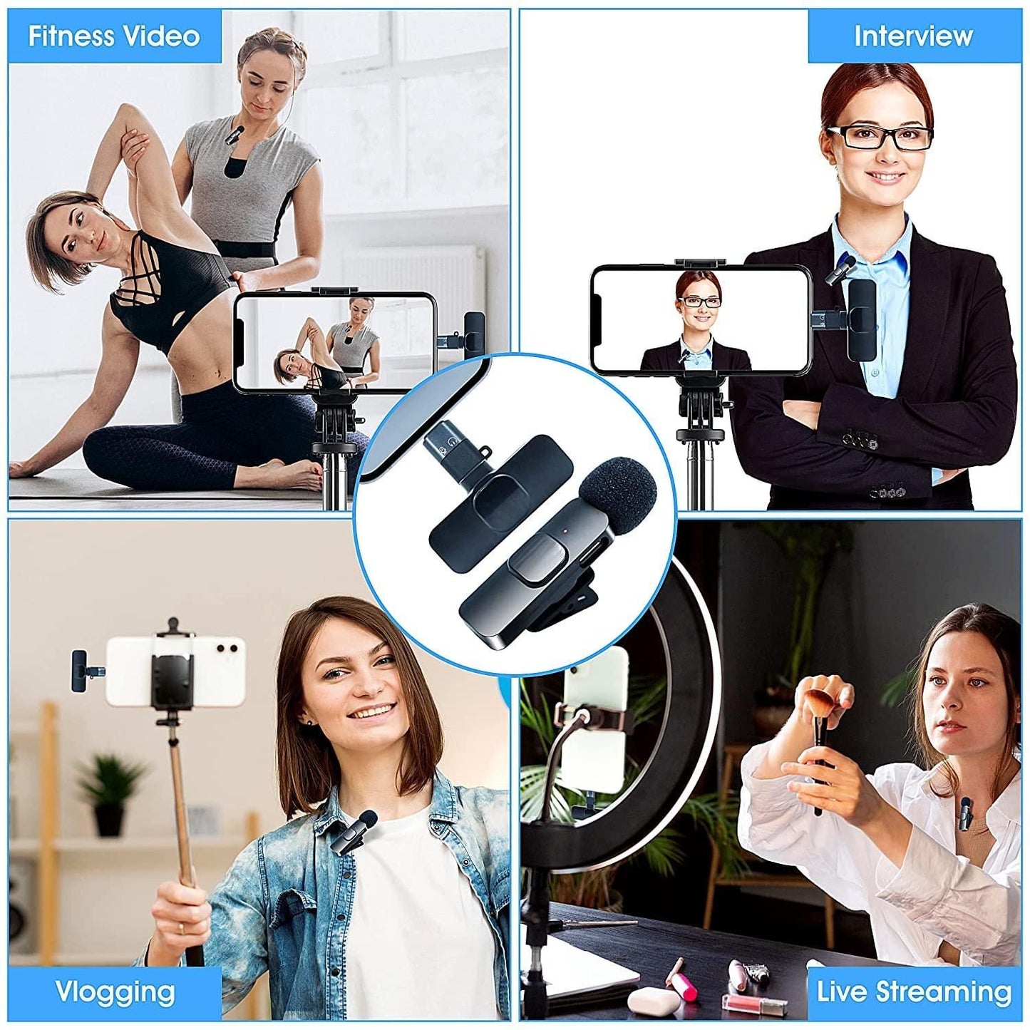 Wireless Microphone – Crystal-Clear Audio Made Effortless