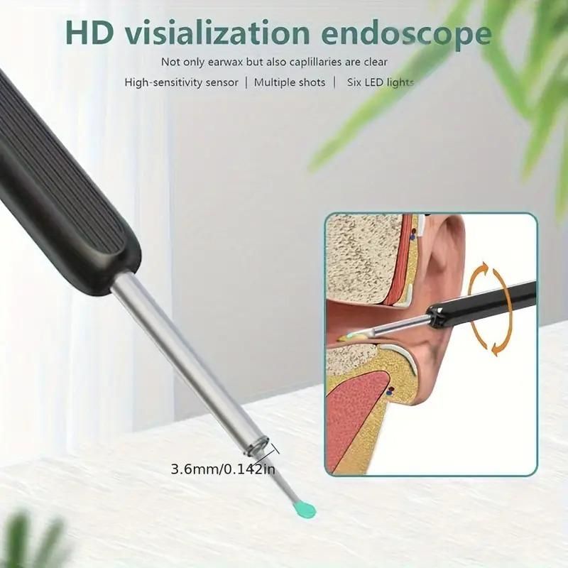 Wireless Ear Cleaner with HD Camera