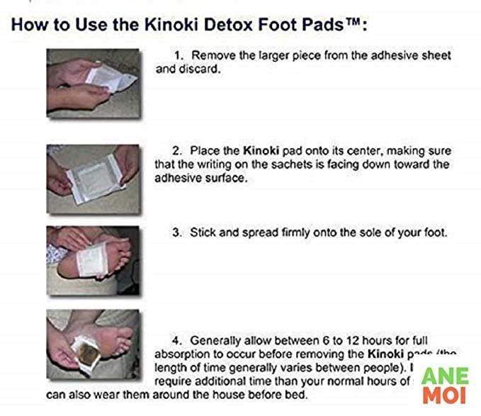 Detox Foot Patches Pads for Body Stress Relief (25 Rs per Patch for Single Foot)
