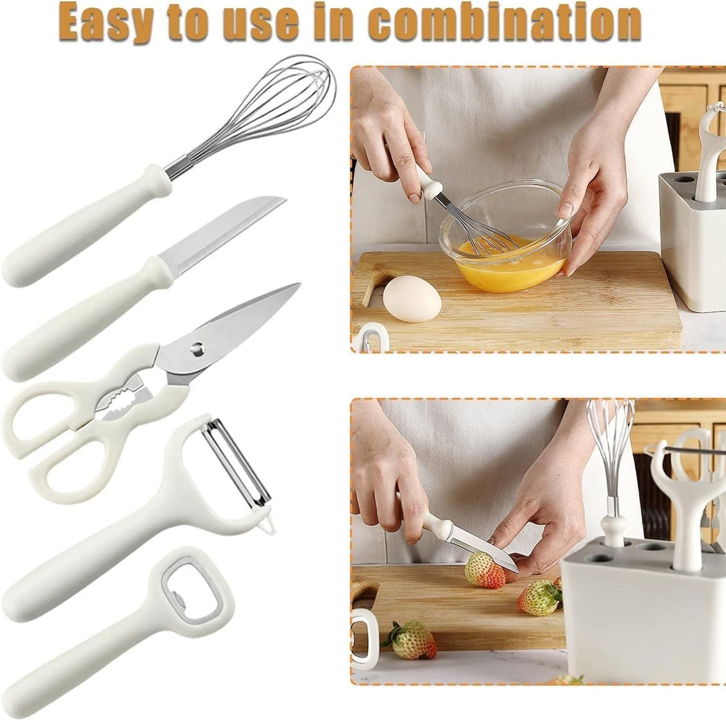 🍳 Stainless Steel Kitchen Gadget Set