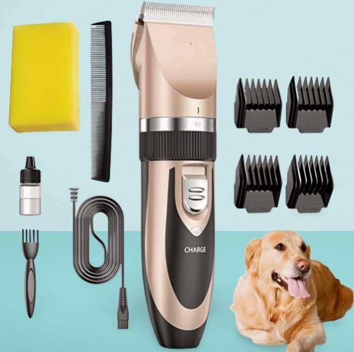 Pet Grooming Trimmer Set – Professional Hair Clipper for Dogs & Cats