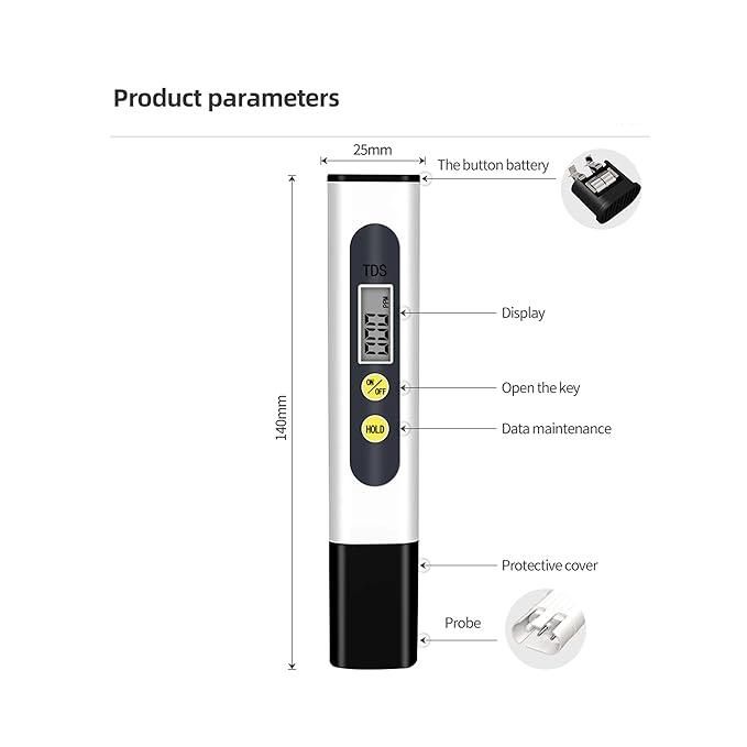 💧 Water TDS Meter Tester