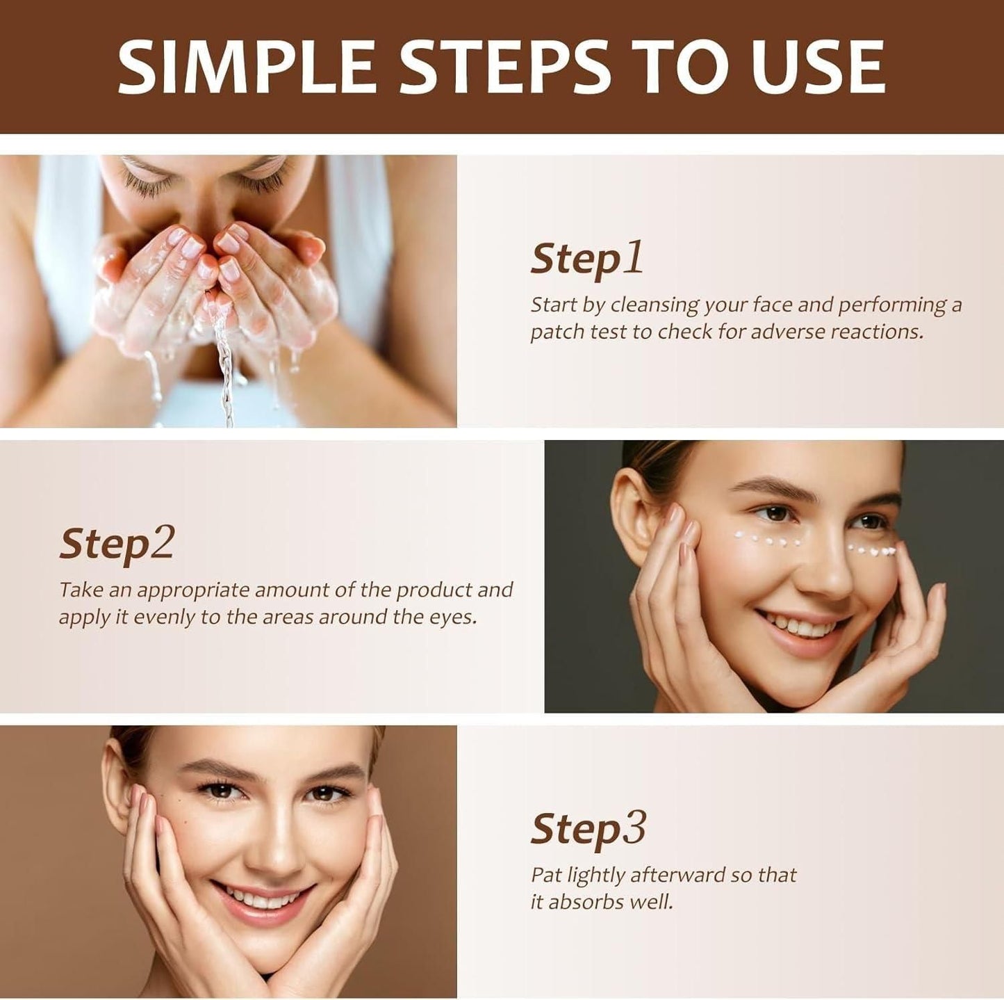 IREV Retinol Eye Cream – Brightening & Collagen Tightening Formula (30 ml Each, Pack of 2)