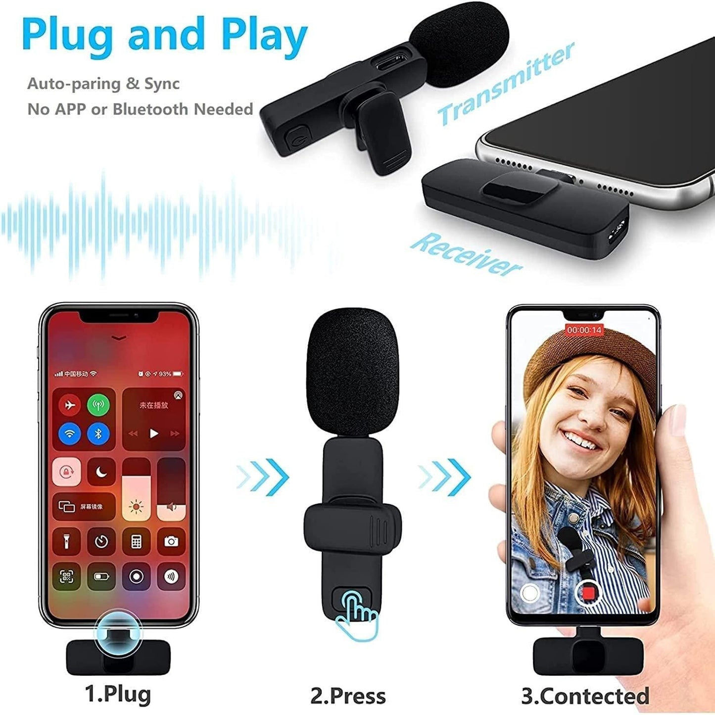Wireless Microphone – Crystal-Clear Audio Made Effortless