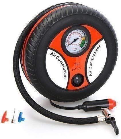 Mini Tyre Inflator – Portable 12V Car & Bike Air Pump