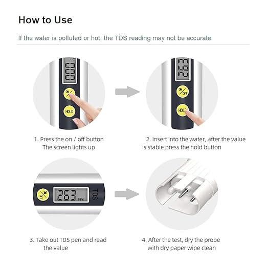 💧 Water TDS Meter Tester