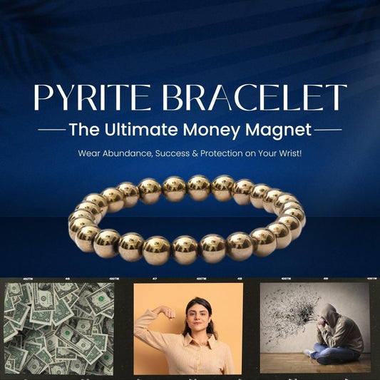 Golden Pyrite Wealth Bracelet