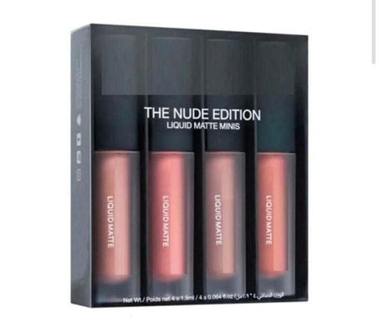 💋 Nude Red Edition Liquid Lipstick 💋 (Set of 4)