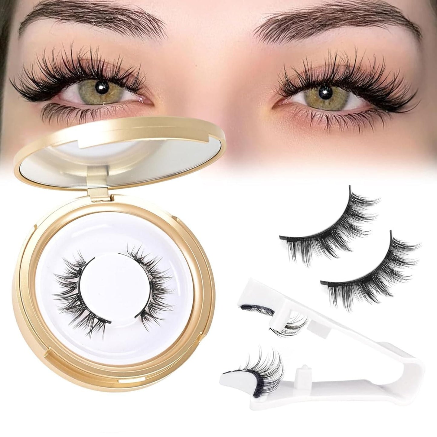👁️🗨️ Magnetic Eyelashes – Pair of 1