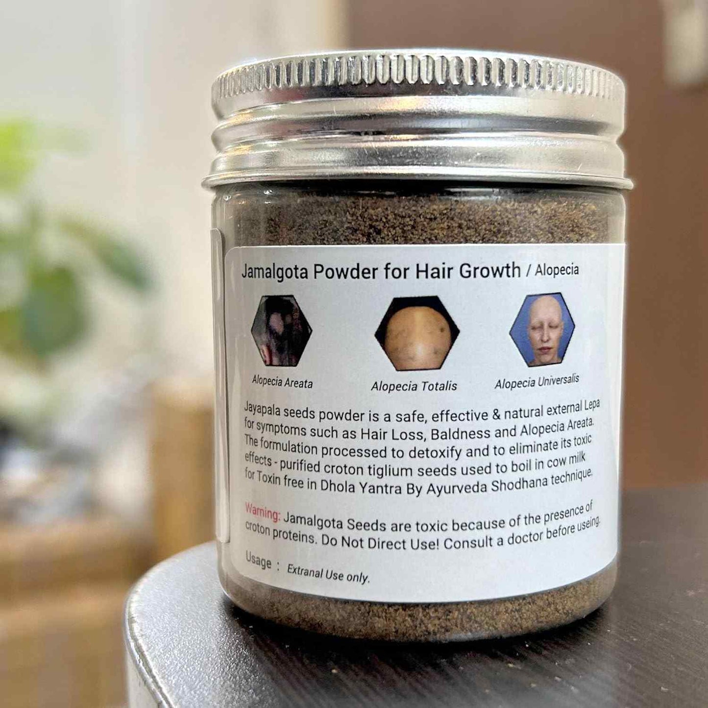 🌿 Jamalgota Ayurvedic Hair Growth Tonic (Pack of 2)