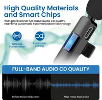 Wireless Microphone – Crystal-Clear Audio Made Effortless