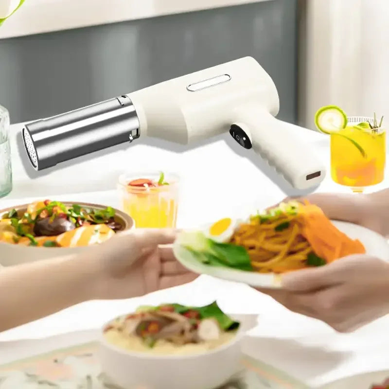Cordless Noodle Maker Machine | 6 Attachments | Rechargeable Handheld Noodle Press