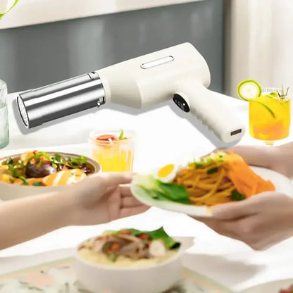 Cordless Noodle Maker Machine | 6 Attachments | Rechargeable Handheld Noodle Press
