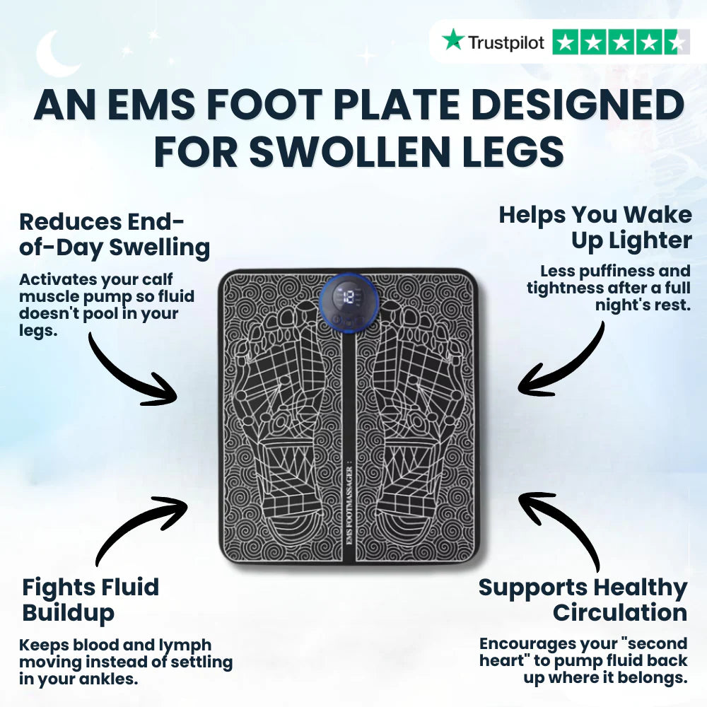 Wireless Electric EMS Foot massager + BONUS FREE BODY MASSAGER