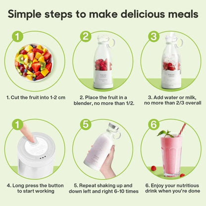 Portable Mini Juice Blender