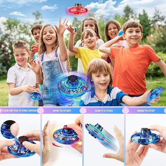 Magic Flying Orb Spinner Toy | Glow, Spin & Soar Outdoors!