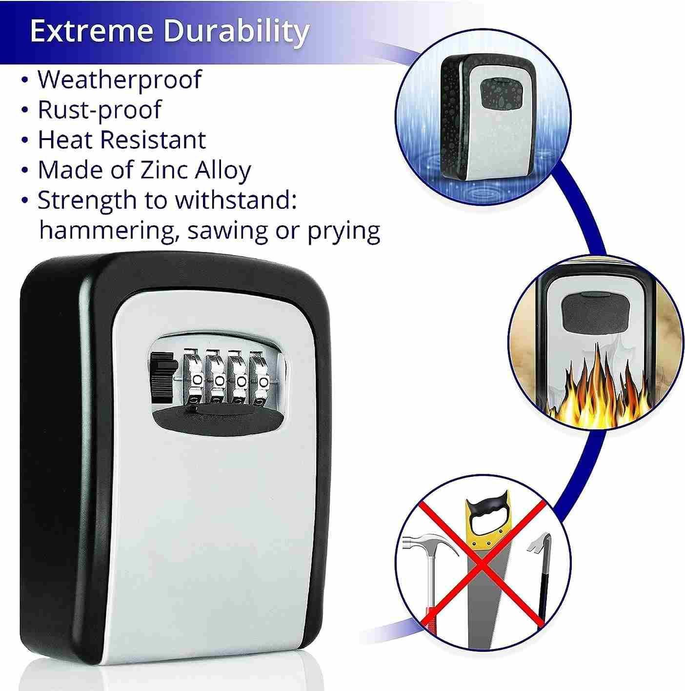 Security Key Lock Box — Safe, Accessible Key Storage for Home & Office