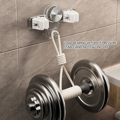Wall Mount Mop Grippers | Space-Saving Holder for Mops, Brooms & Cleaning Tools