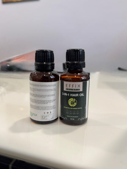 3 Benefits in 1 Effix Hair Oil – 50ml (Pack of 2)
