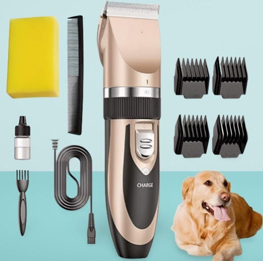 Pet Grooming Trimmer Set – Professional Hair Clipper for Dogs & Cats