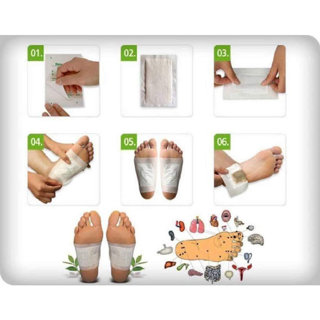 Detox Foot Patches Pads for Body Stress Relief (25 Rs per Patch for Single Foot)