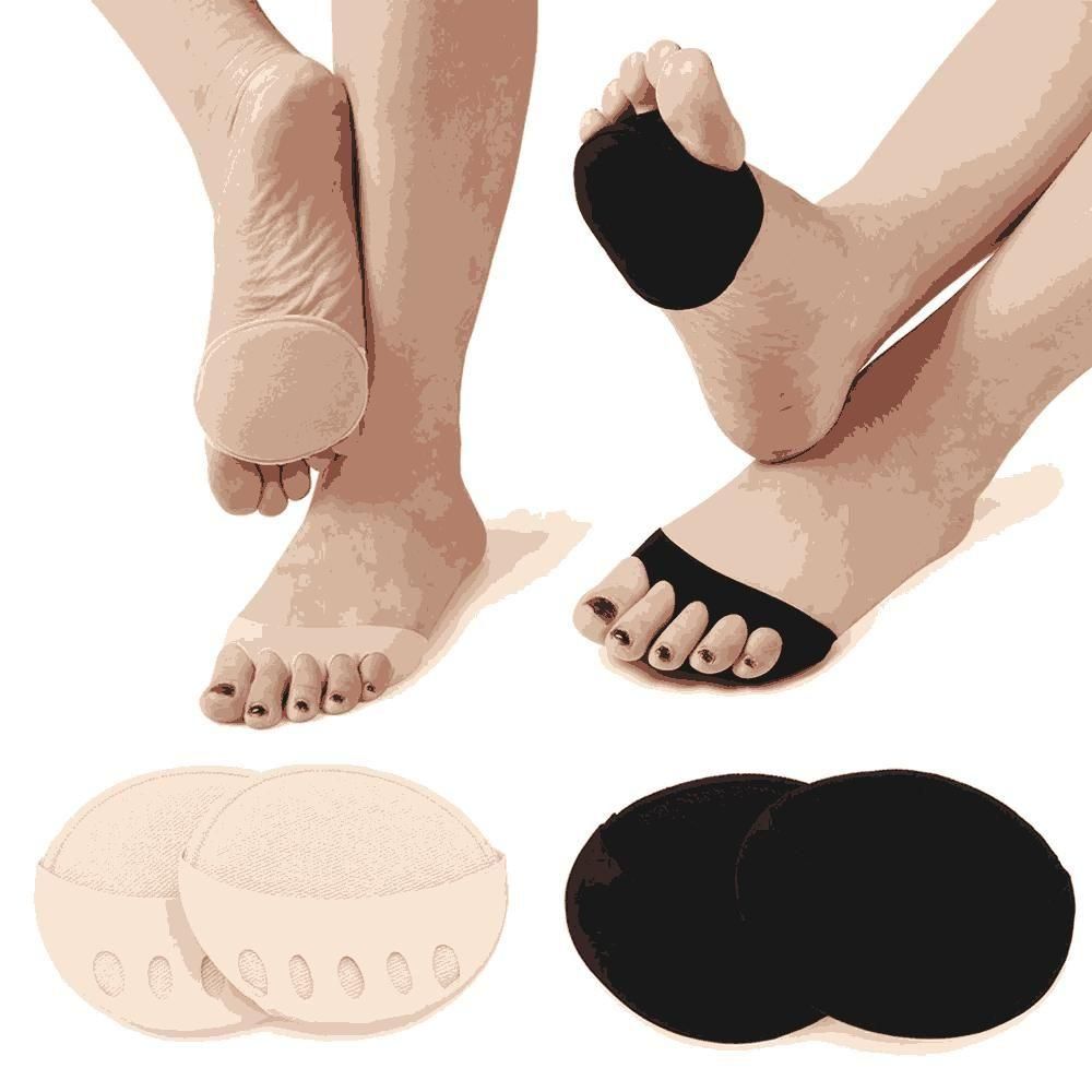 👠 Invisible Fashion Five-Toe Forefoot Pads – 2 Pairs
