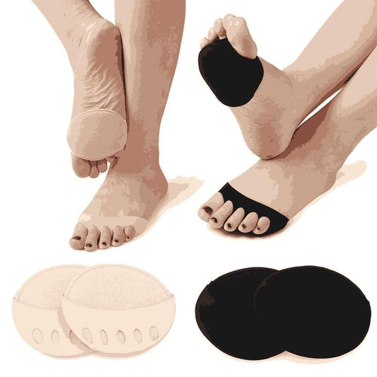 👠 Invisible Fashion Five-Toe Forefoot Pads – 2 Pairs