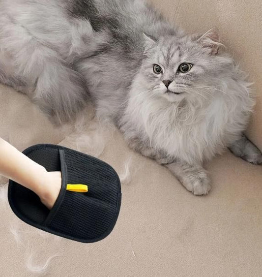 Pet Hair Removal Gloves – Gentle Grooming & Shedding Solution