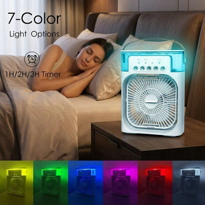 Mini Air Cooler with Mist Spray for Home & Office