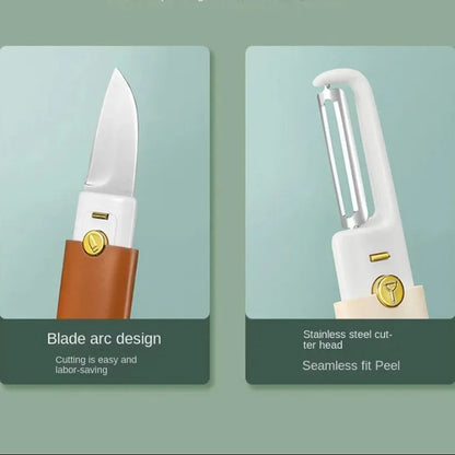 2-in-1 Capsule Knife & Peeler