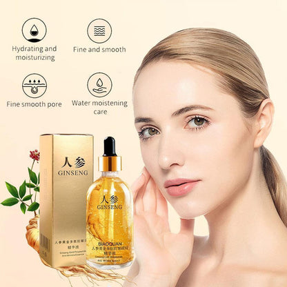 💛 Ginseng Gold Polypeptide Anti-Ageing Serum – Pack of 3 (100ml Each)