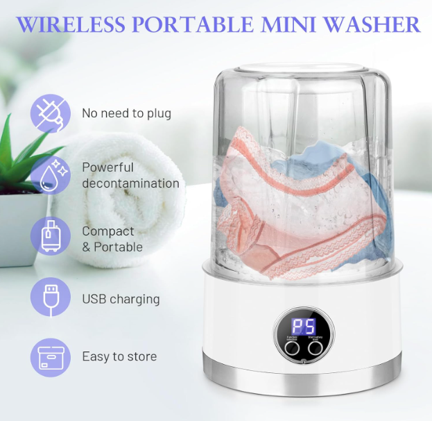 Portable Mini Washer - Wireless