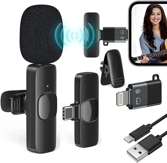 Wireless Microphone – Crystal-Clear Audio Made Effortless