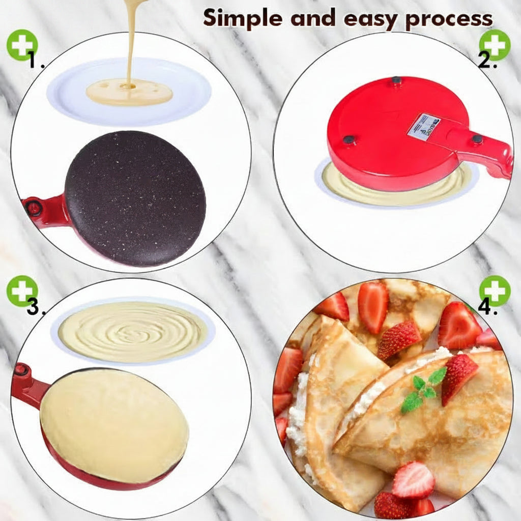 QuickFlip Electric Pancake and Dosa Maker