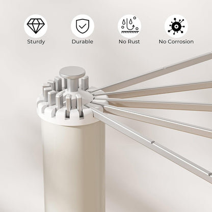 Multifunctional Outdoor Clothes Drying Rack | Foldable, Portable & Space-Saving
