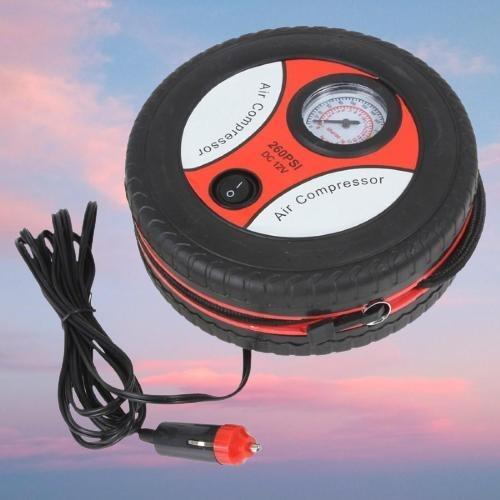 Mini Tyre Inflator – Portable 12V Car & Bike Air Pump