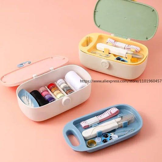 Complete Sewing Accessories Kit Box – All-in-One Sewing &amp; Repair Kit