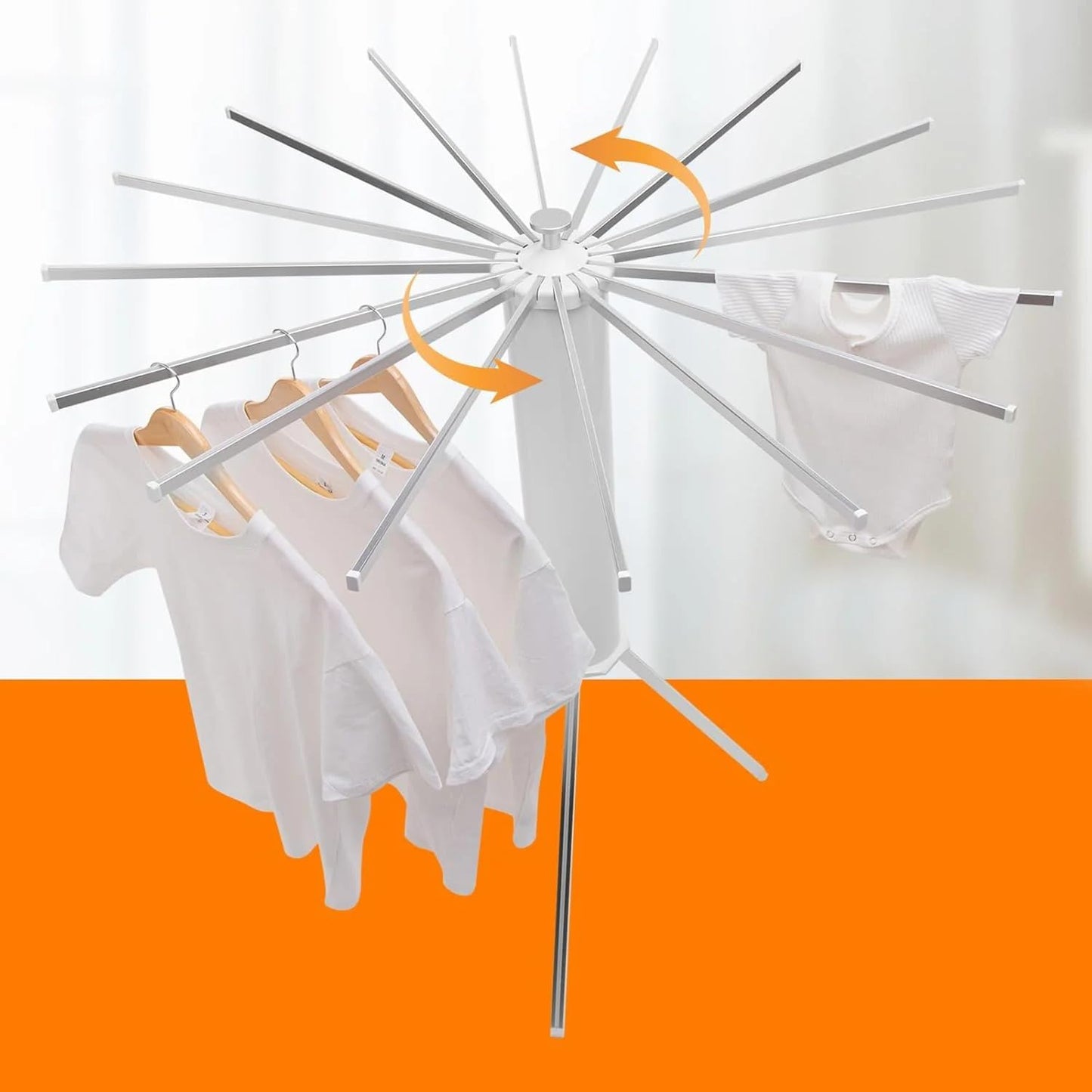 Multifunctional Outdoor Clothes Drying Rack | Foldable, Portable & Space-Saving
