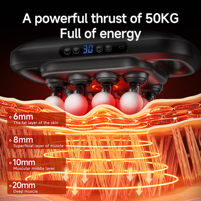 Deep Tissue Massager with 16 Heads