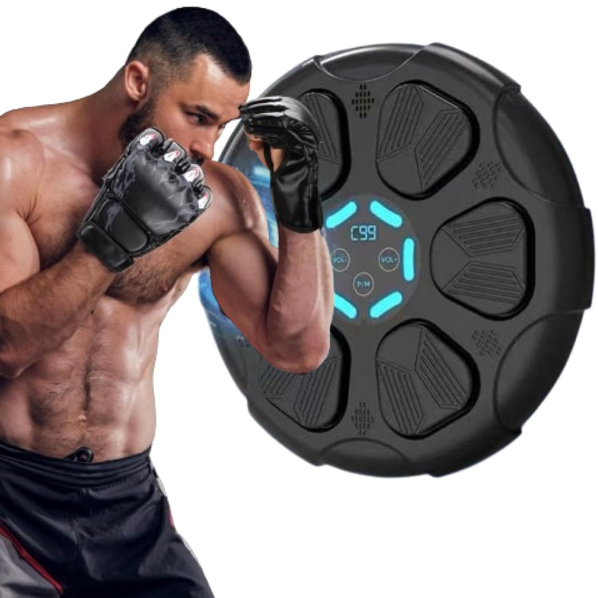 Musical Boxing Trainer – 6 LED Target Bluetooth Machine