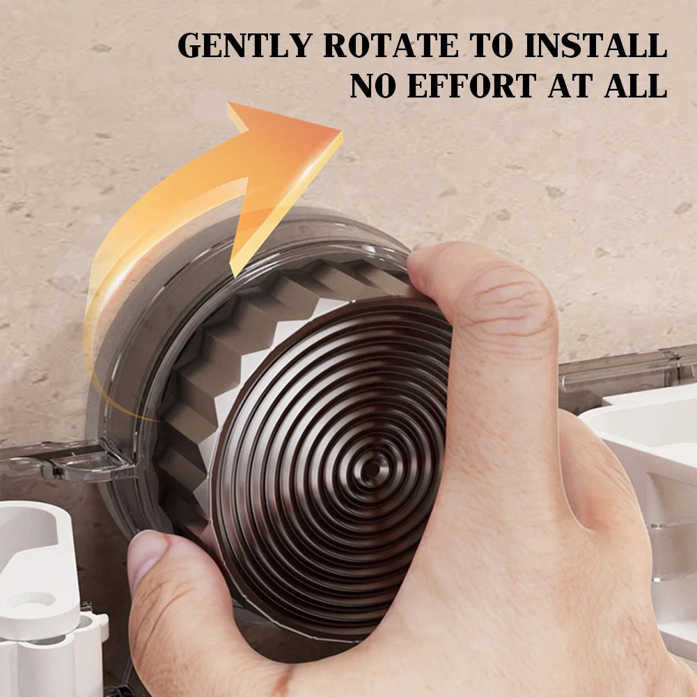 Wall Mount Mop Grippers | Space-Saving Holder for Mops, Brooms & Cleaning Tools