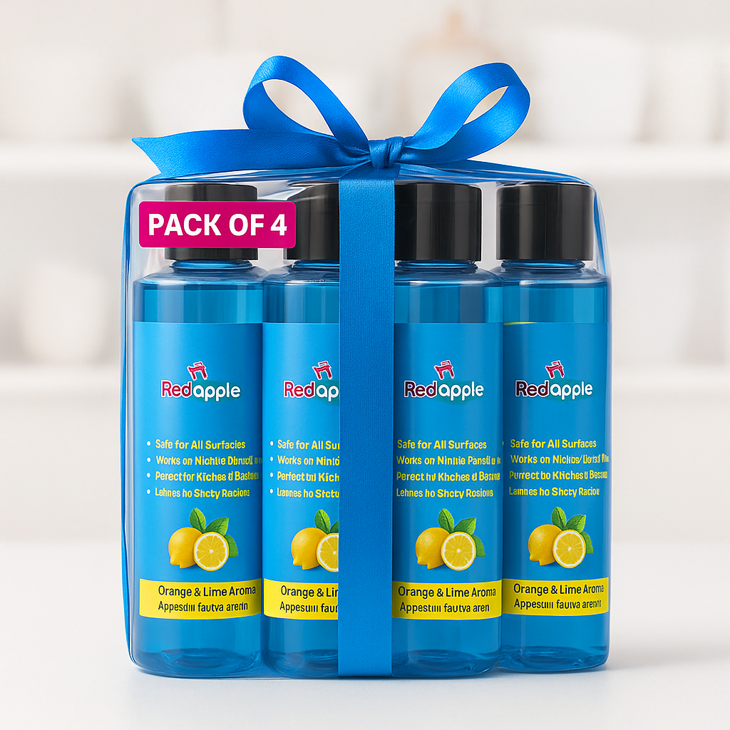 Multipurpose Cleaner – Orange & Lime Aroma (100 ml Each, Pack of 4)