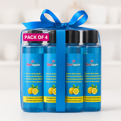Multipurpose Cleaner – Orange & Lime Aroma (100 ml Each, Pack of 4)