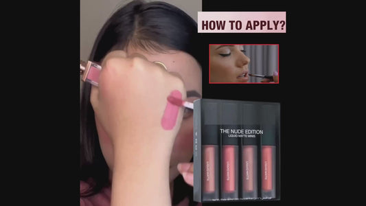 💋  Nude Red Edition Liquid Lipstick  💋        (Set of 4)