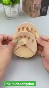 👠 Invisible Fashion Five-Toe Forefoot Pads – 2 Pairs