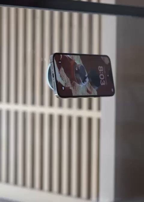 360° Magnetic Vacuum Phone Holder – Ultra-Strong Grip, Sleek & Adjustable