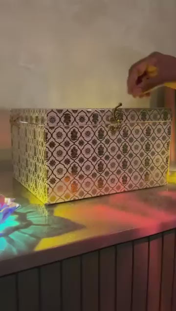 Golden Ganesha Deepak – Pooja Room & Home Décor